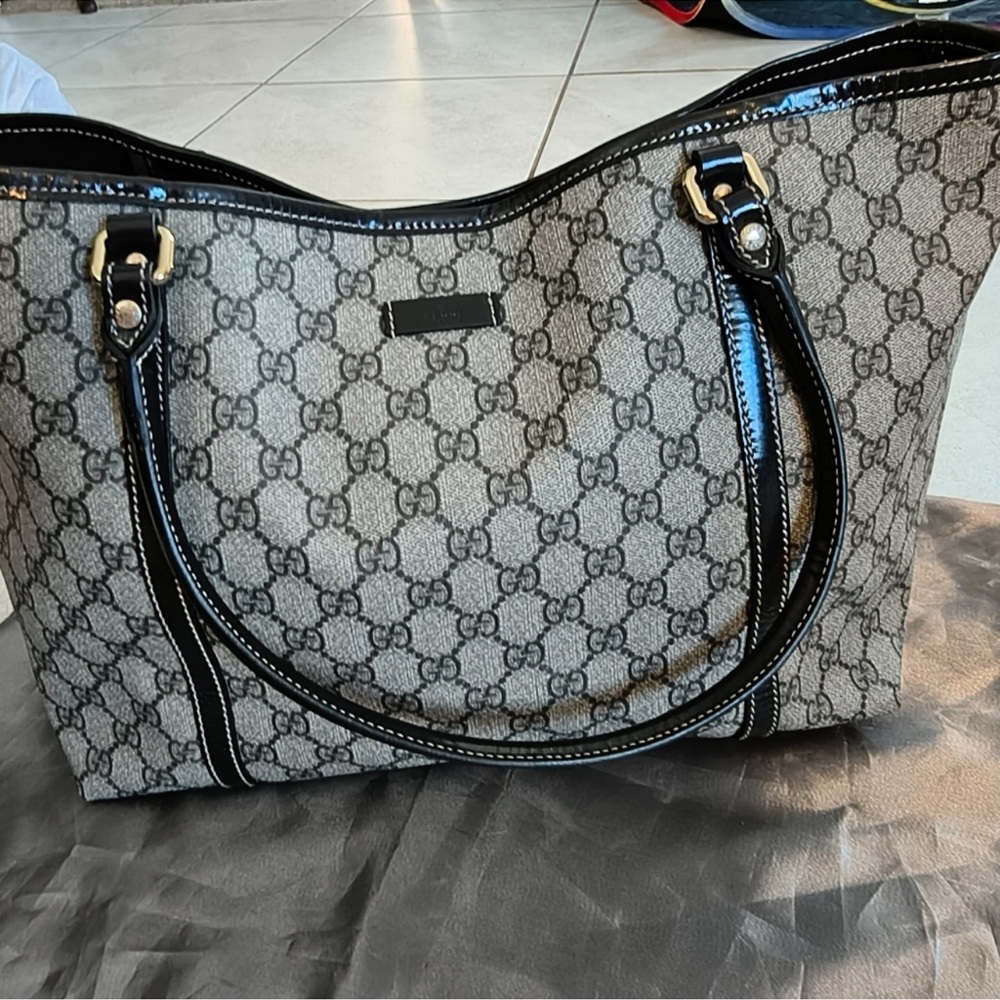 Gucci monogram large Tote - Picture 3 of 13